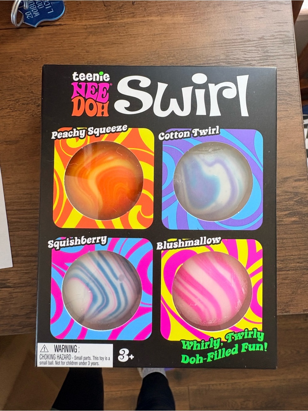 Needoh Teenie Swirl 4 pack - Picture 1 of 2